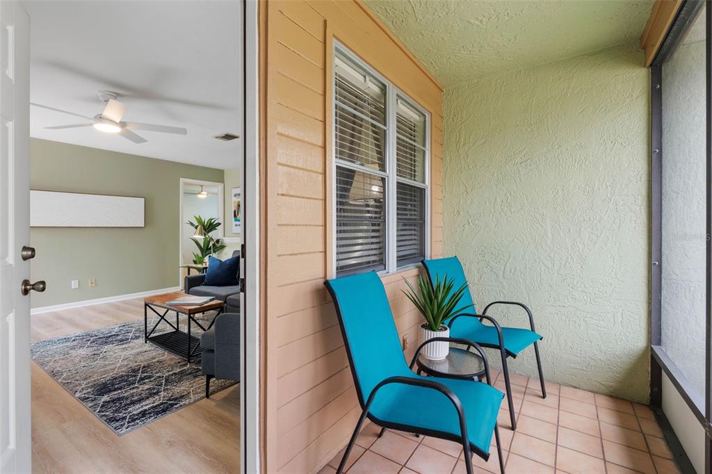 Screened Covered Patio