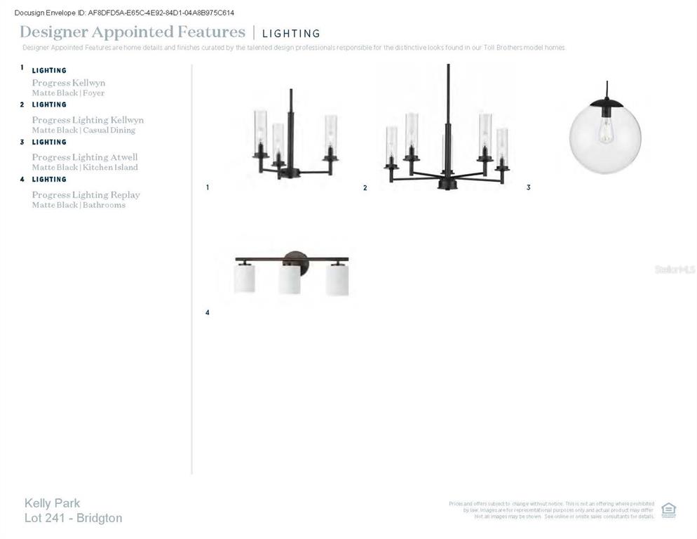 Designer-appointed features selected by our team of professional designers
