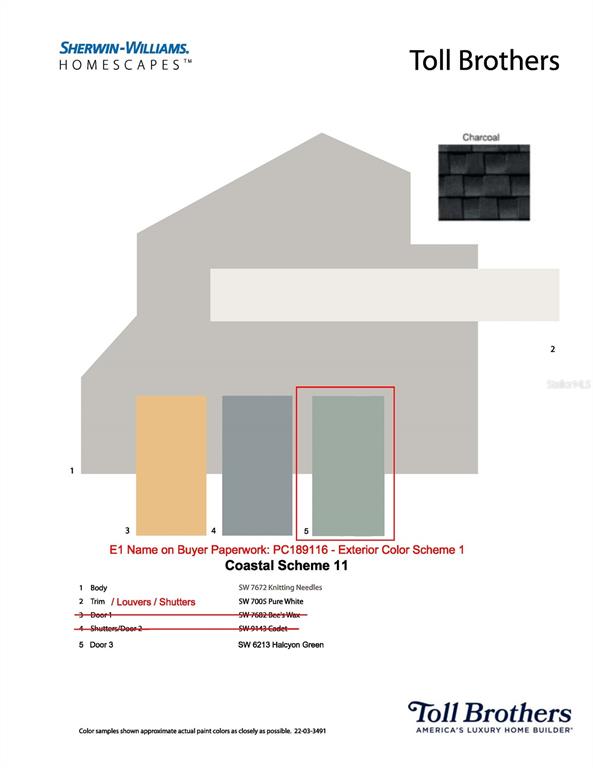 Exterior paint selection