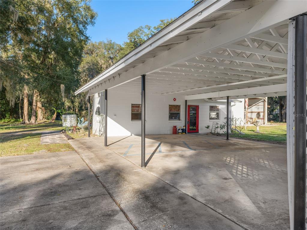 Carport Entry