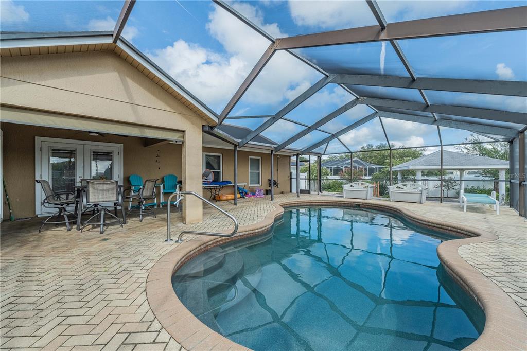 Recently Resurfaced Saltwater Pool