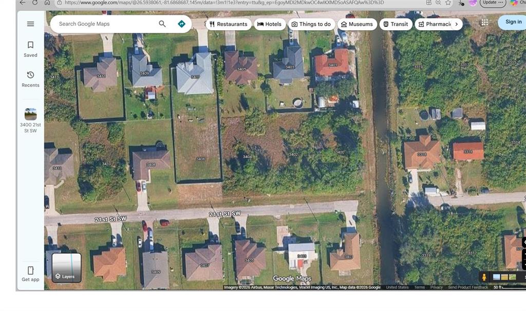 Property for sale at 3400 21ST STREET SW, LEHIGH ACRES, FL, 33976