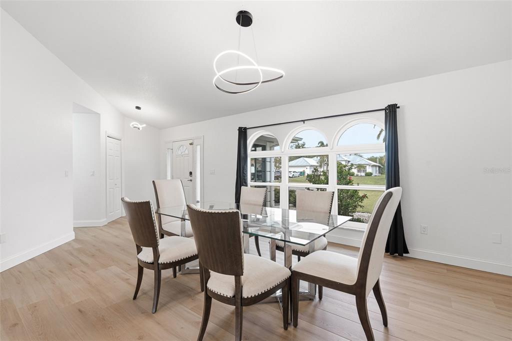 Large formal dining room