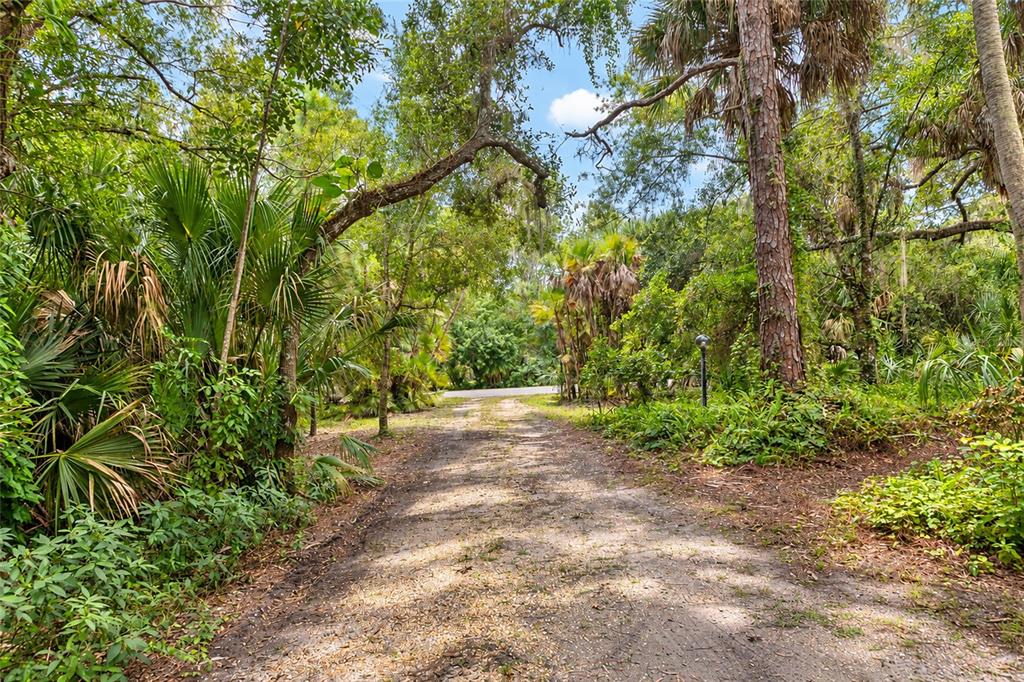 Set back nicely from the private road in Hidden Oaks Estates.