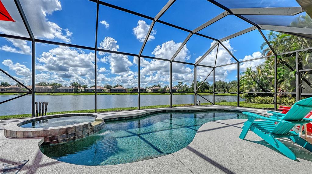 Heated and Cooled Saltwater pool and spa