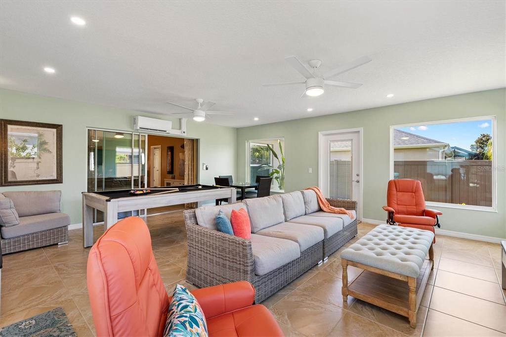 Florida Room Addition 500 sq Feet Under Air