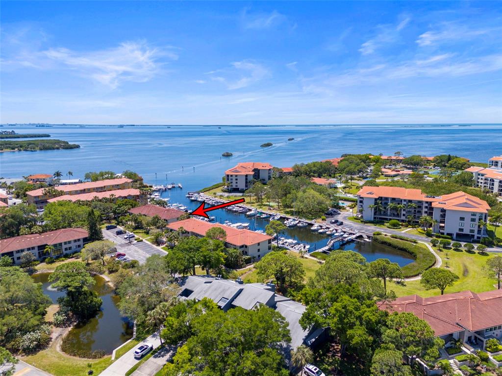Aerial view of 1801 Mariner Dr #20