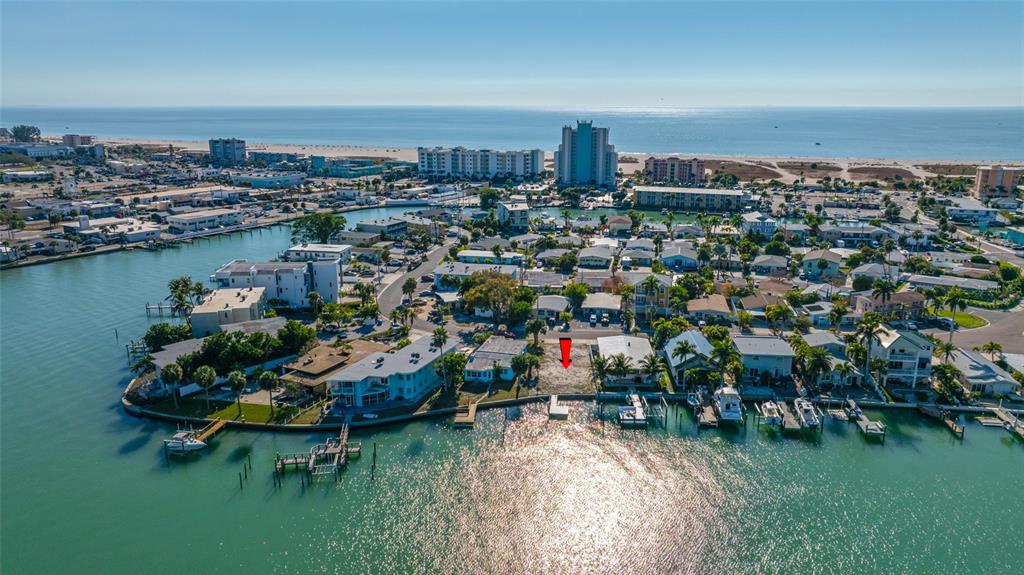 Surrounded by water! Just around the corner from the Gulf.