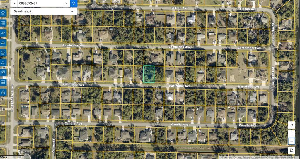 Property for sale at LOT 37 PARTRIDGE AVENUE, NORTH PORT, FL, 34286