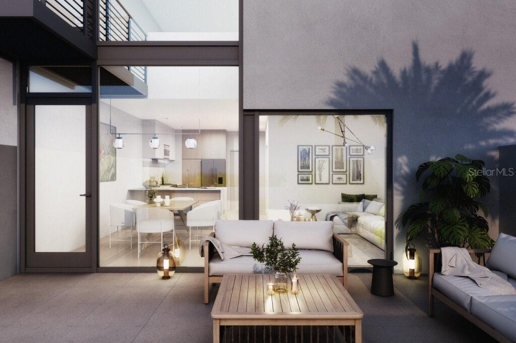 Living Area Rendering