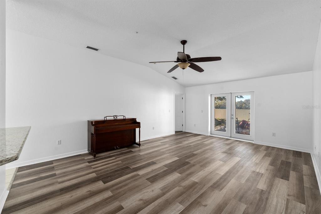 Living Room with access to 4th Bedroom