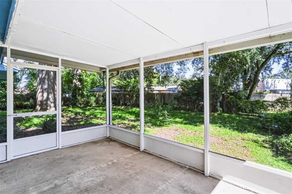 Rear Patio
