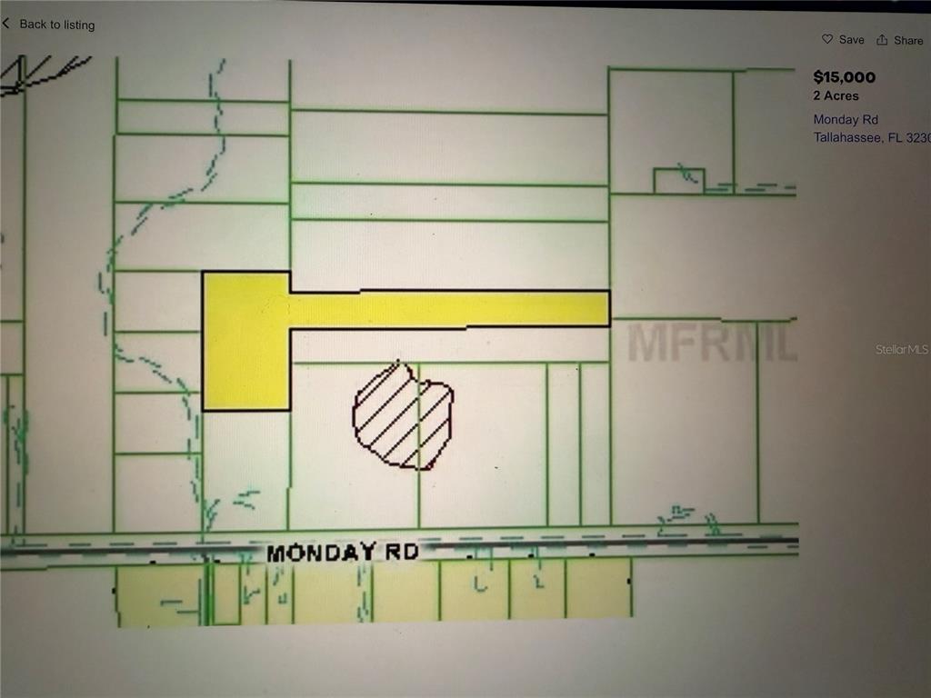 Property for sale at MONDAY ROAD, TALLAHASSEE, FL, 32301