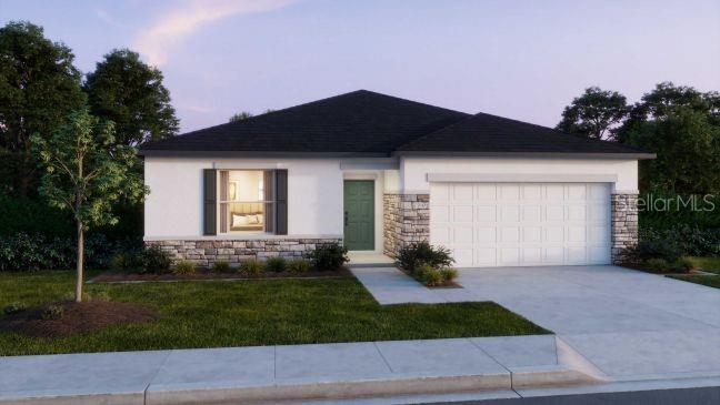 Artist Rendering at Dusk