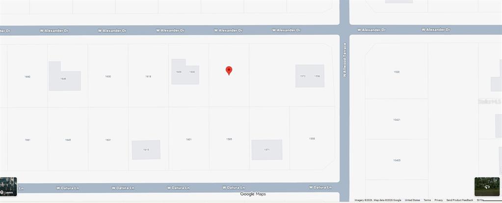 Property for sale at 1588 W ALEXANDER DRIVE, CITRUS SPRINGS, FL, 34434
