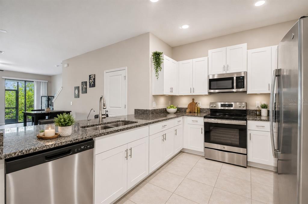 Kitchen Virtually Staged