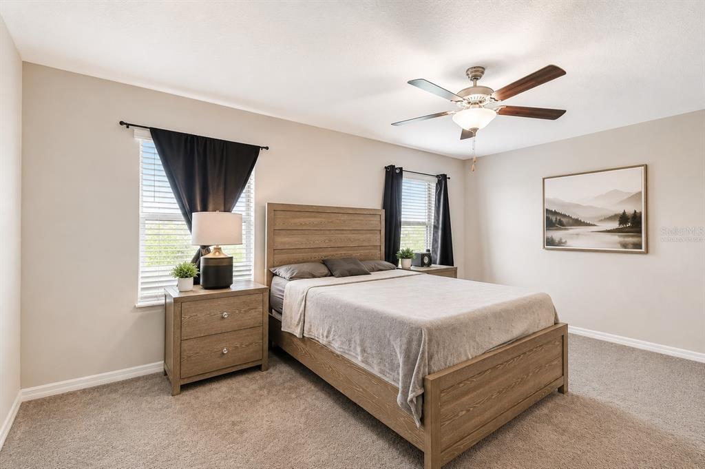 Primary Bedroom Virtually Staged