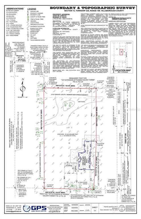 Property for sale at 1613 33RD STREET SE, RUSKIN, FL, 33570