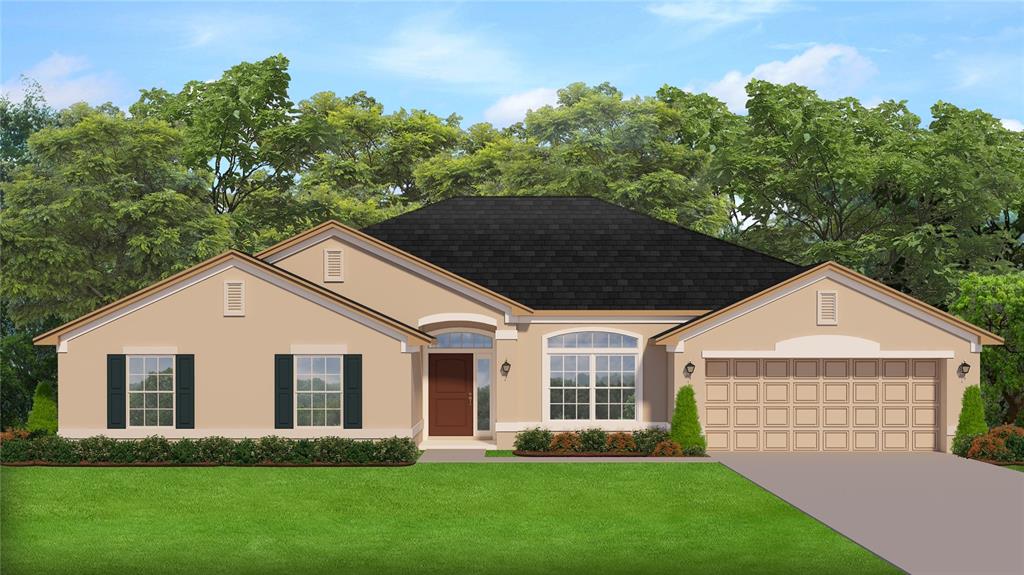 Rendering of home for illustrative purposes only. Colors and features will vary!