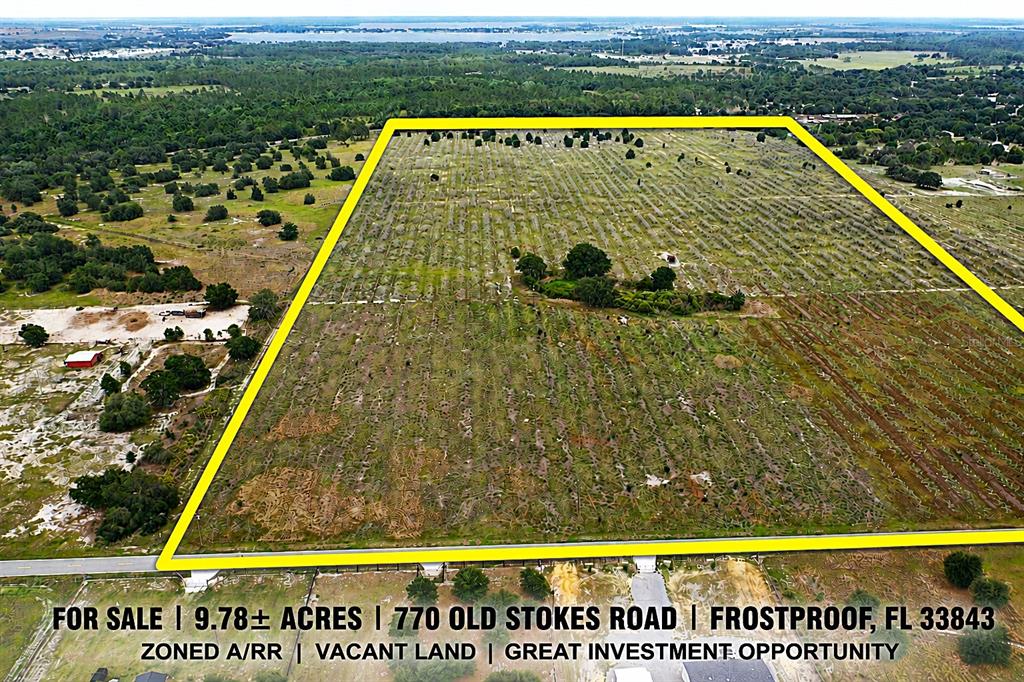 Property for sale at 770 OLD STOKES ROAD, FROSTPROOF, FL, 33843