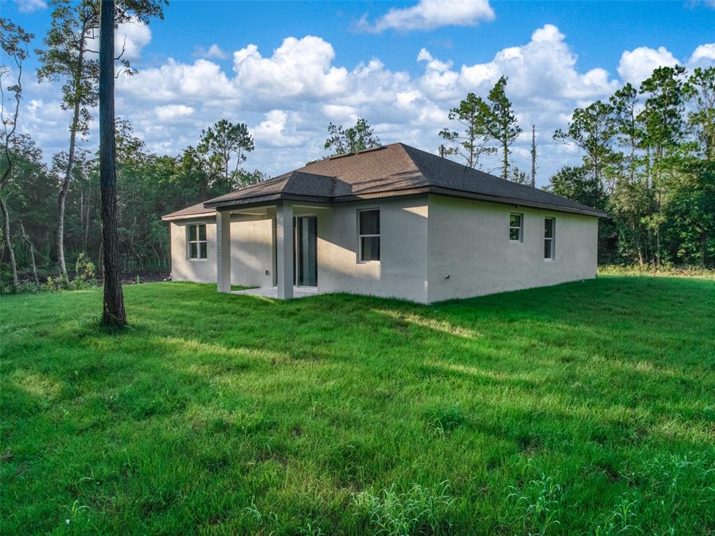 Back of home