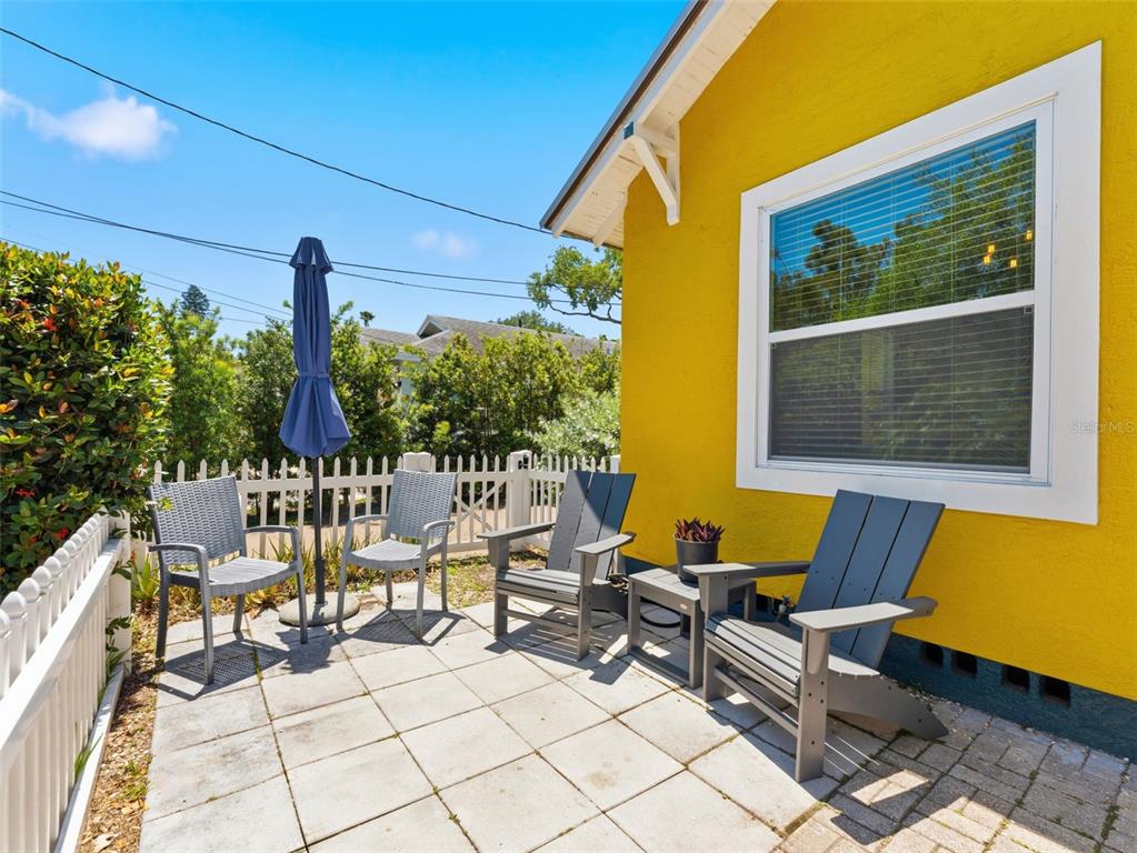 Your front patio