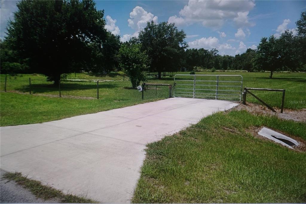 Front Gate view