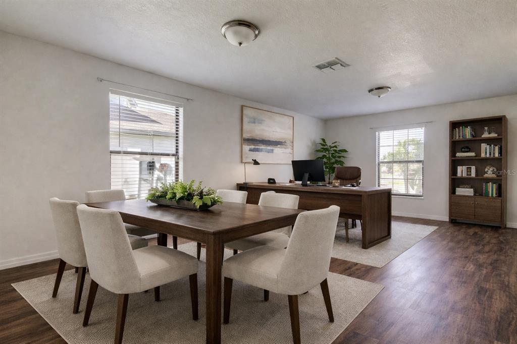 flex room off the foyer. Could be anything, dining/office, dining/sitting, bonus room, endless options ..