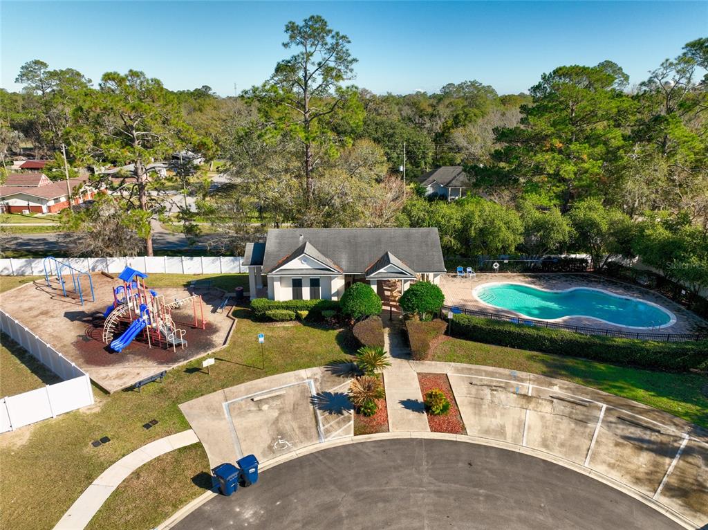 Aerial View of Amenity Center