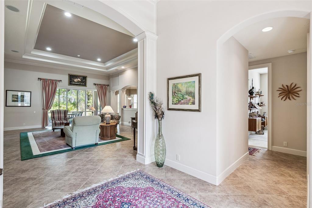 View of Great Room area from Foyer