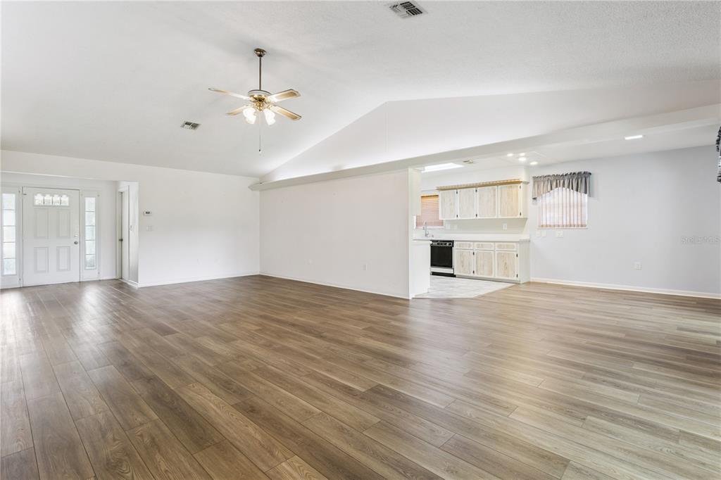 Open floor plan