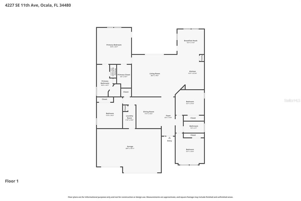 Property for sale at 4227 SE 11TH AVENUE, OCALA, FL, 34480