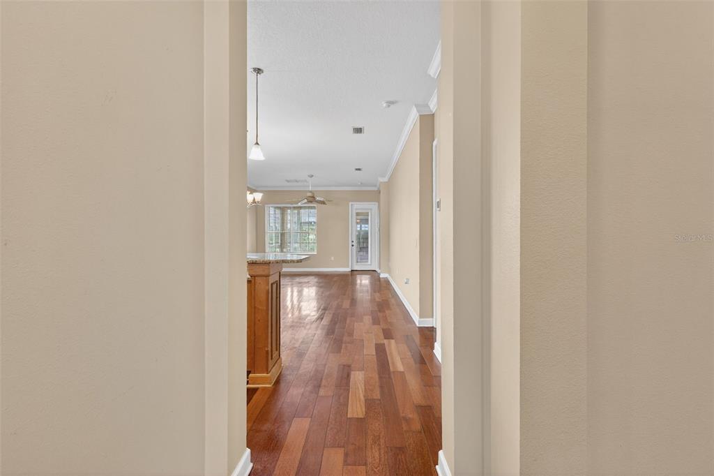 Vew of Dining/Living room from Entrance