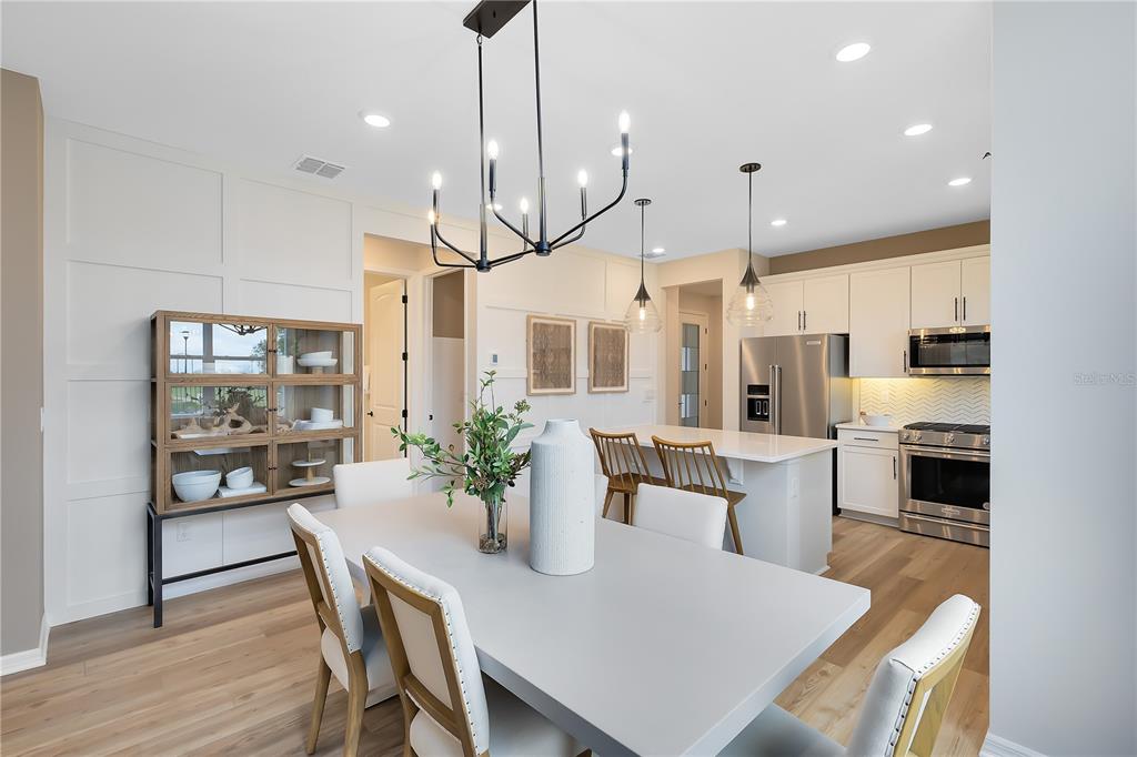 Model Home Design Only. Pictures and furnishings are for illustrative purposes only. Elevations, colors and options may vary. Furniture is for model home staging only.