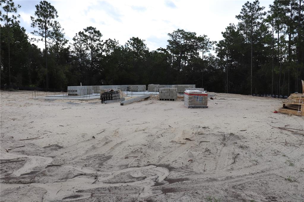 Front of Home Under Construction 10-08-26