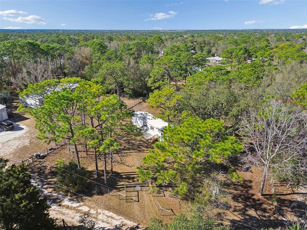 Lovely half acre lot at the end of a dead end street