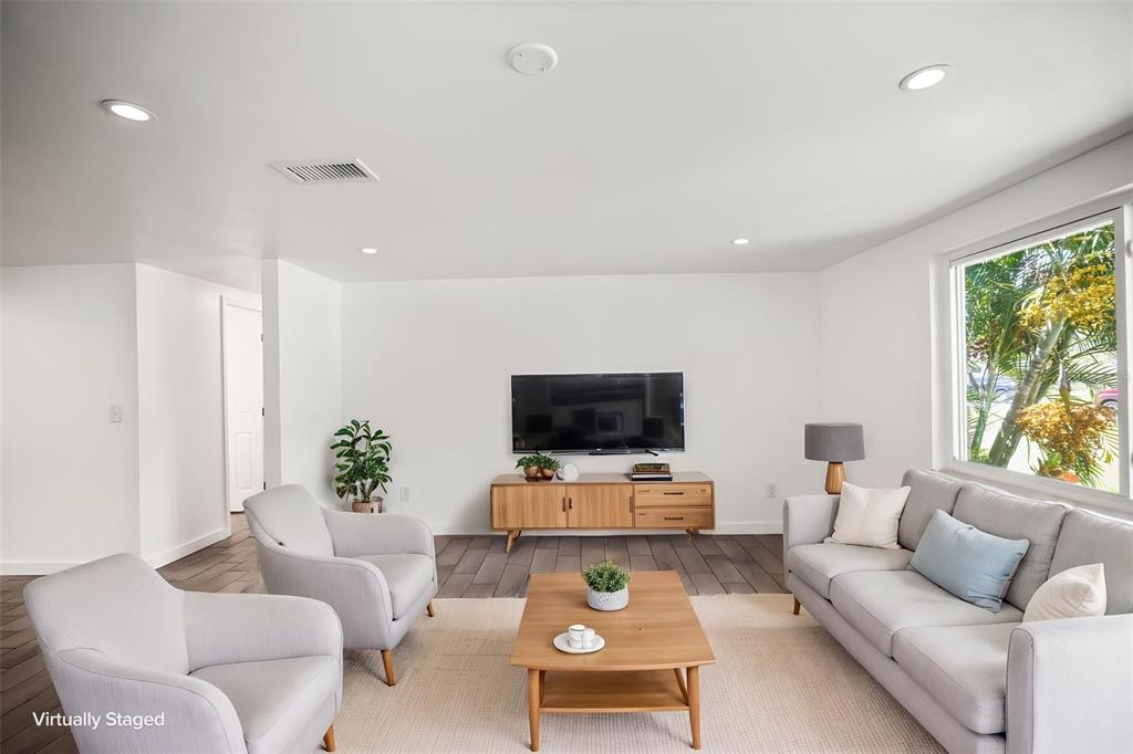 staged living room