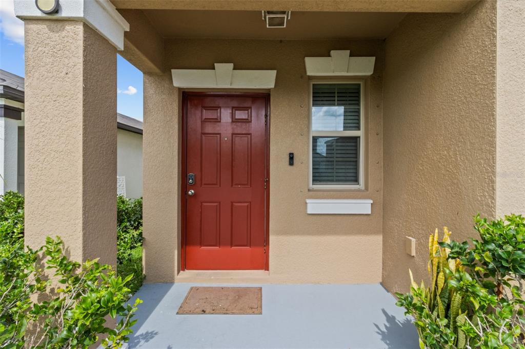 Front Entrance with cover porch