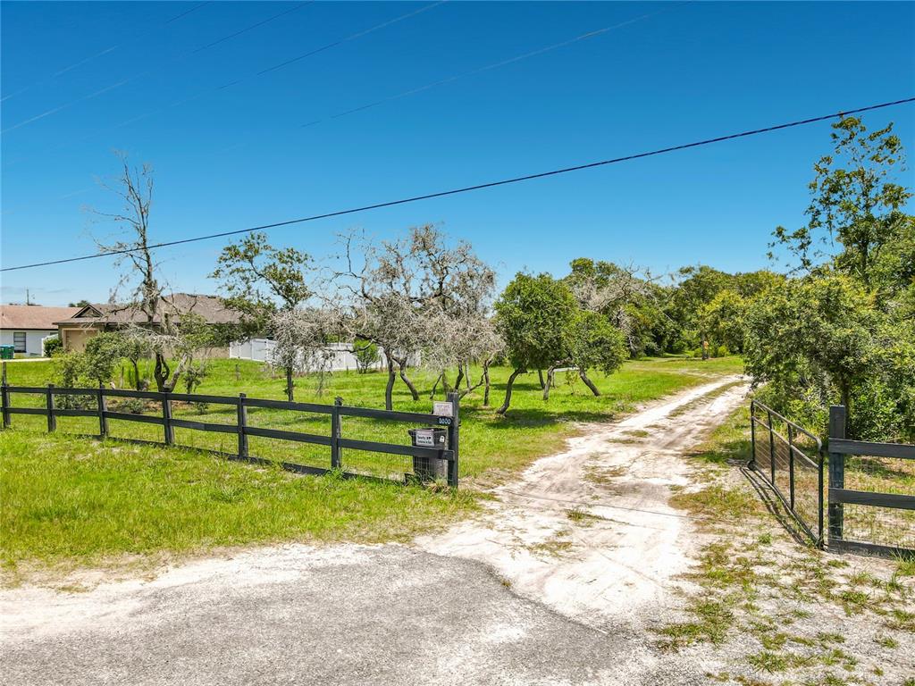Private Lot - Gated Entrance