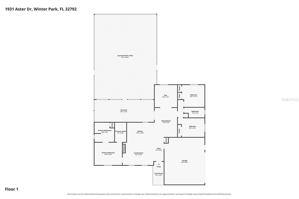 Property for sale at 1931 ASTER DRIVE, WINTER PARK, FL, 32792
