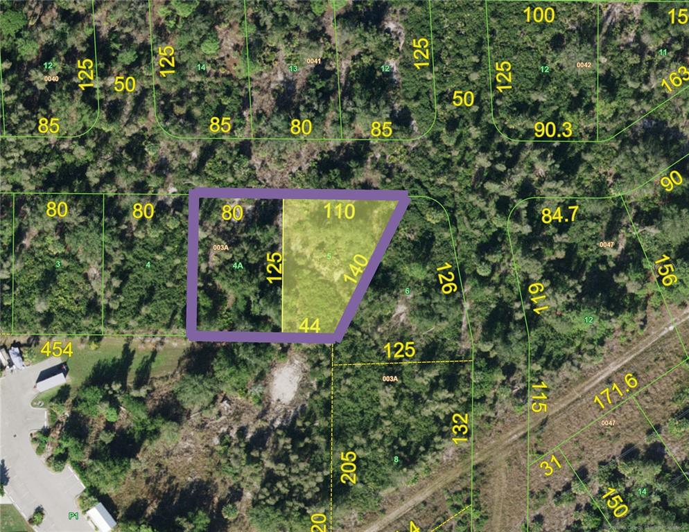 with adjacent lot