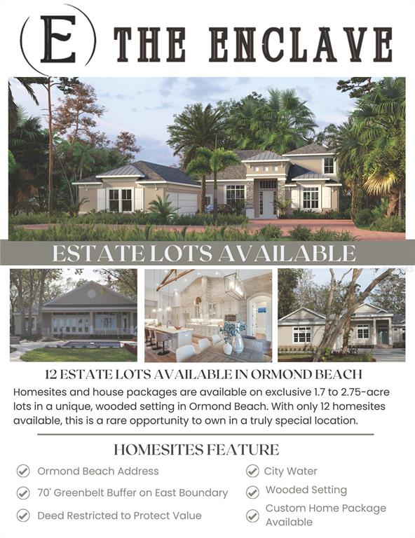 Property for sale at 471 N TYMBER CREEK, ORMOND BEACH, FLORIDA, FL, 32174