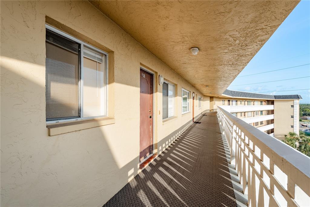 Balcony and Entrance