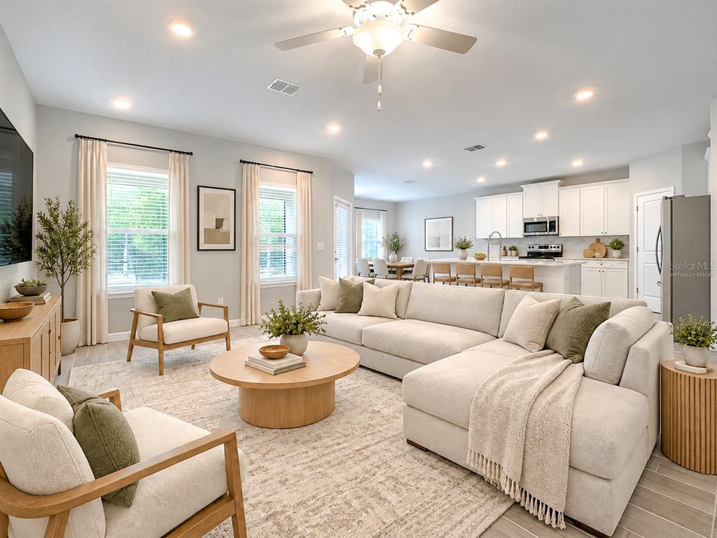 Virtually Staged - Living Room