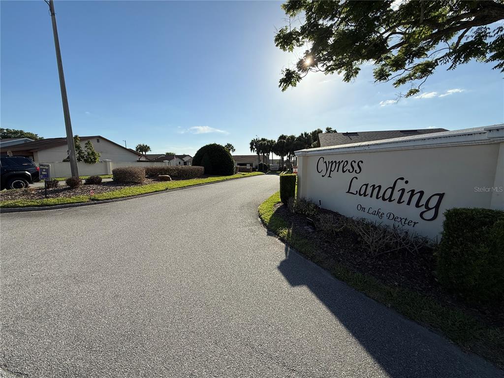 Entrance Sign