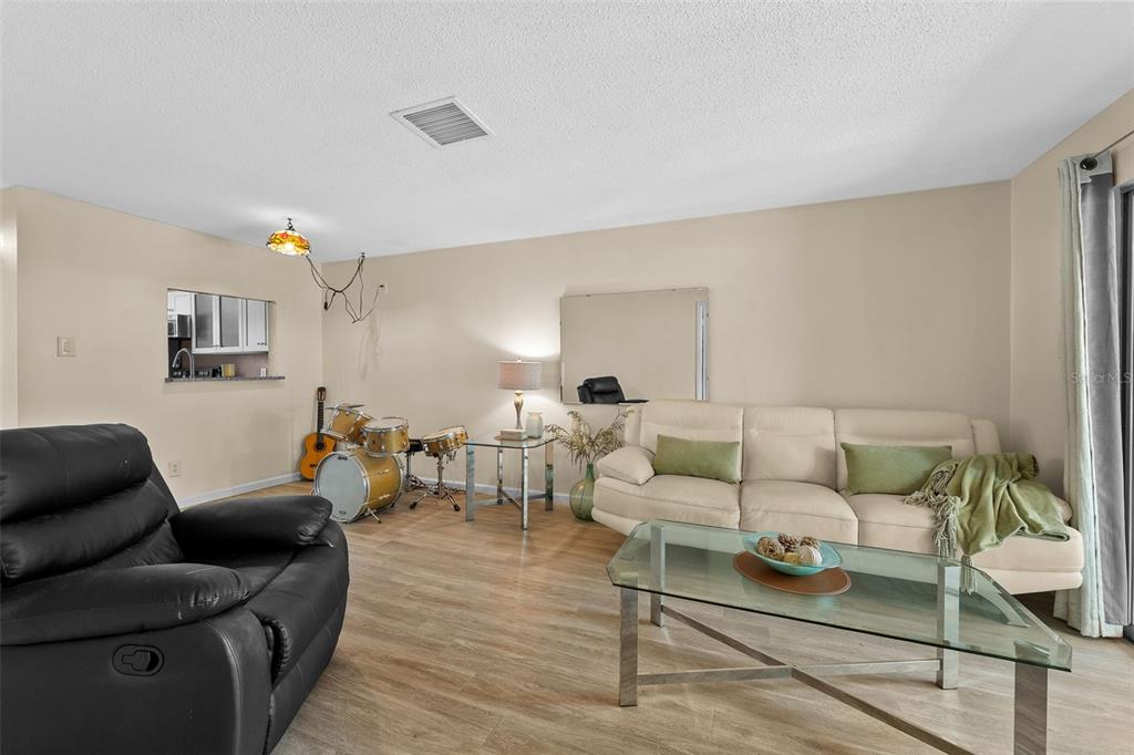 Open spacious Living and Dining Areas