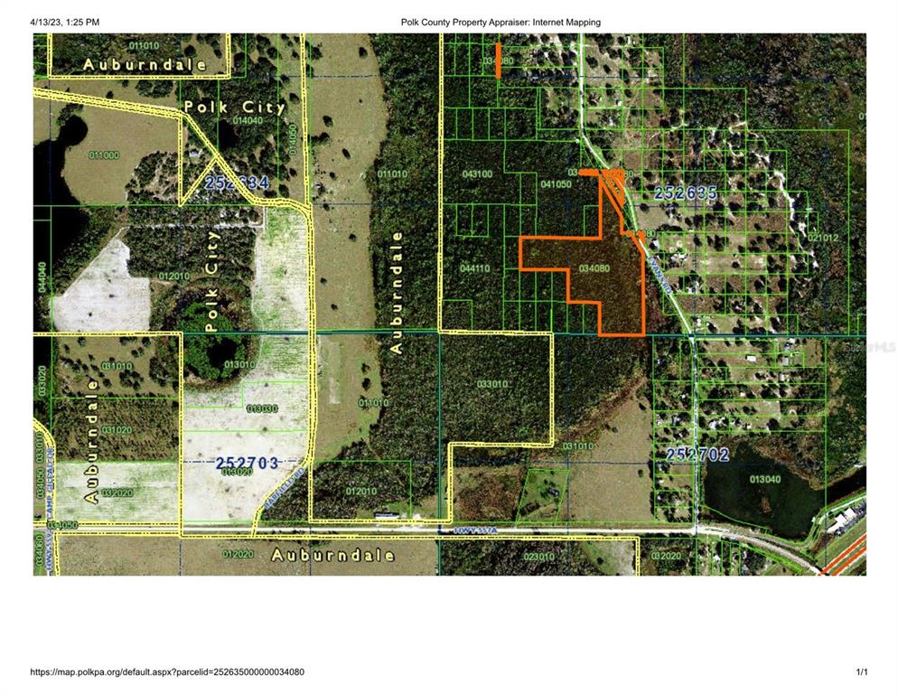 Property for sale at EVANS RD, POLK CITY, FL, 33868