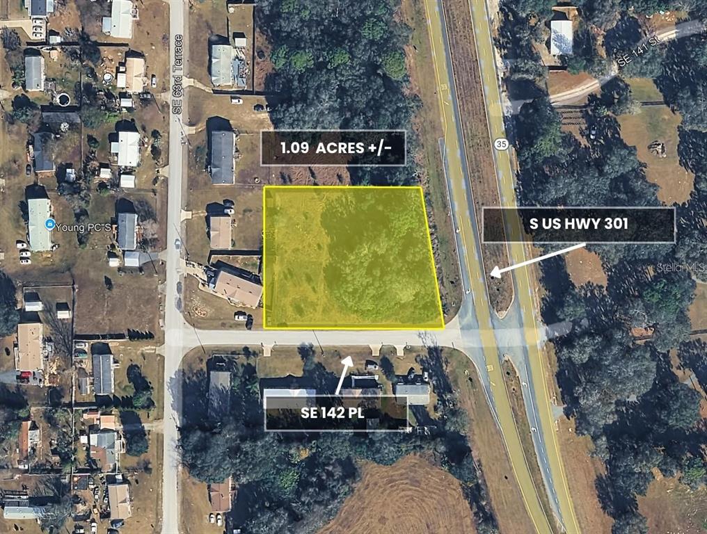 Property for sale at Corner SE 142ND PLACE & S US HWY-301, SUMMERFIELD, FL, 34491