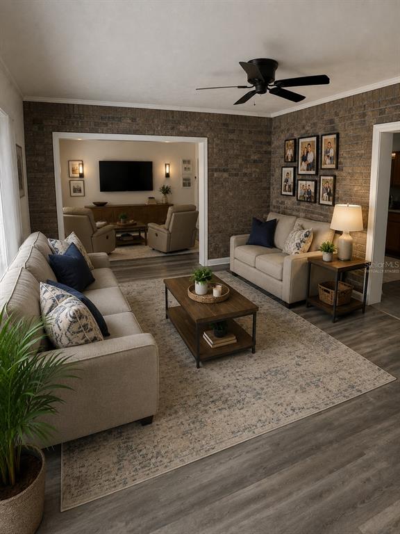 Florida Room Virtually Staged