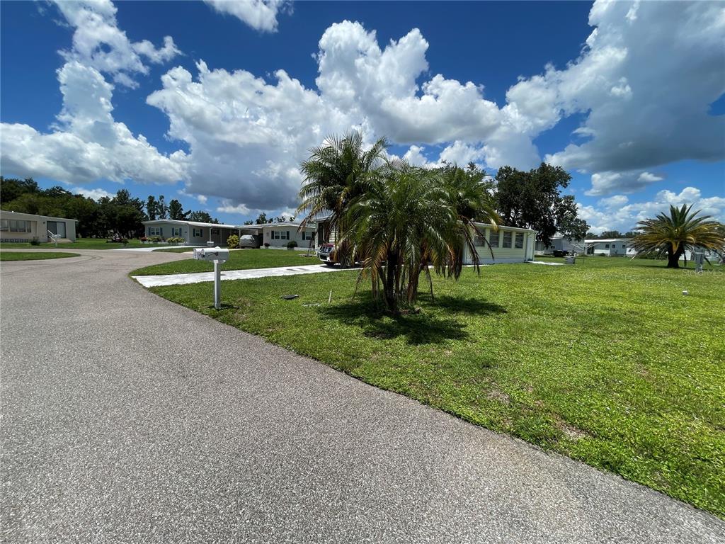 The lot is level and sodded, can recommend concrete person for driveway and building slab.